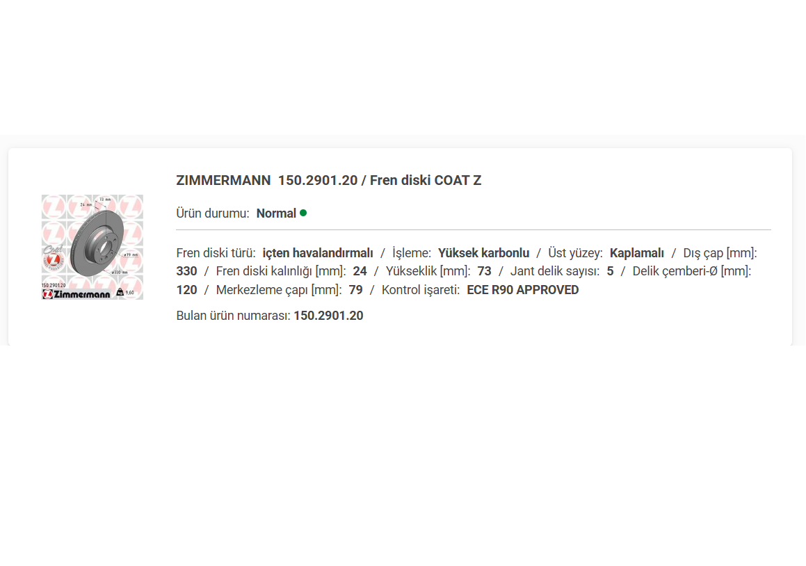 BMW F22-F30-F32 ÖN FREN DİSK (ADET) 34116792221 BMW F22-F30-F32 Ön Fren Disk (Adet) 34116792221